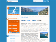 Tablet Screenshot of lago-di-garda-tourism.com
